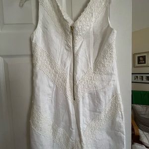 White lace dress Size 8
